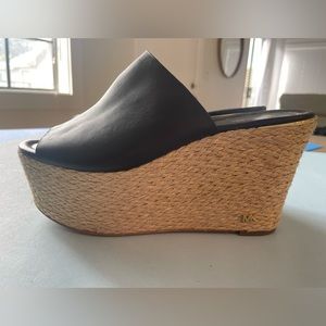 Michael Kors espadrille wedge sandal